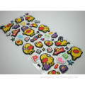 Promotion paper Beauty Sticker,Lovely Cartoon Wall/Puffy Beauty Sticker, Made of Paper